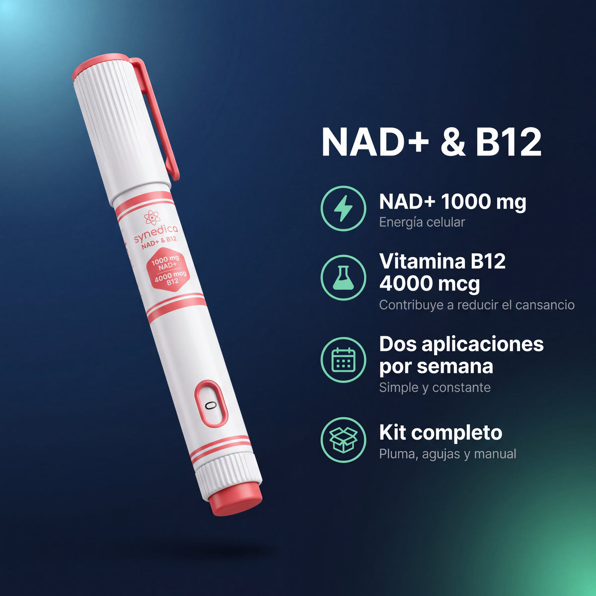 NAD + B12 - beneficios