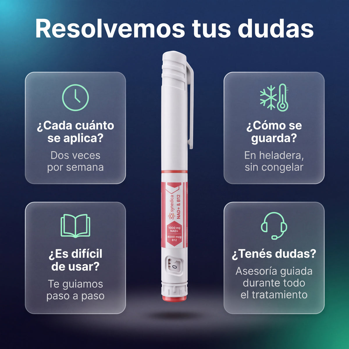 NAD + B12 - preguntas frecuentes